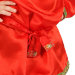 Детская косоворотка атласная, цвет красный, 1-6 лет