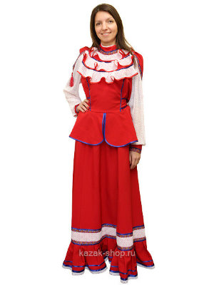 Мужской повседневный, бытовой костюм черноморского казака – суть костюм украинцев-переселенцев